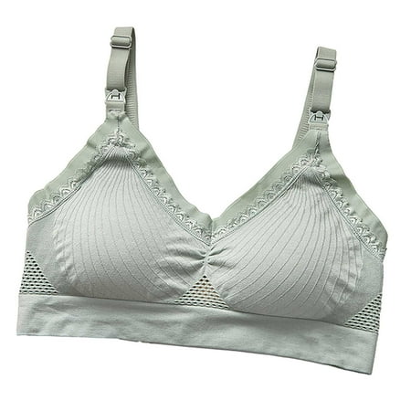 Hesxuno Seamless Underwear for Women Maternity Pregnancy Seamless Breastfeding Bras No Underwire Breathable Lace Breastfeding Underwear
Hesxuno Seamless Underwear for Women Maternity Pregnancy Seamless Breastfeding Bras No Underwire Breathable Lace Breastfeding Underwear