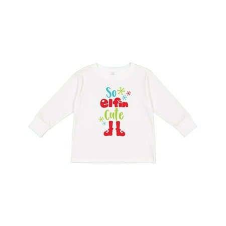Inktastic So Elfin Cute Elf Shoes Snowflakes Christmas Gift Toddler Boy or Toddler Girl Long Sleeve T-Shirt
Inktastic So Elfin Cute Elf Shoes Snowflakes Christmas Gift Toddler Boy or Toddler Girl Long Sleeve T-Shirt