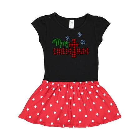 Inktastic Merry Christmas Buffalo Plaid Cross with Snowflakes Gift Toddler Girl Dress
Inktastic Merry Christmas Buffalo Plaid Cross with Snowflakes Gift Toddler Girl Dress