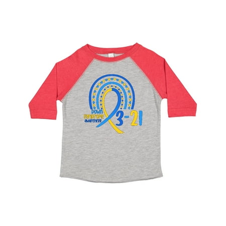 Inktastic 3-21 World Down Syndrome Day Blue and Yellow Rainbow Ribbon Gift Toddler Boy or Toddler Girl T-Shirt
Inktastic 3-21 World Down Syndrome Day Blue and Yellow Rainbow Ribbon Gift Toddler Boy or Toddler Girl T-Shirt