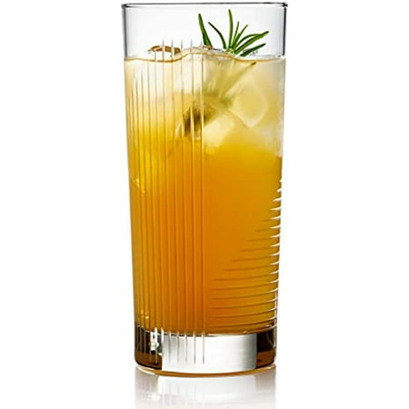 Libbey Cut Cocktails Passage Tumbler Glasses Set of 4