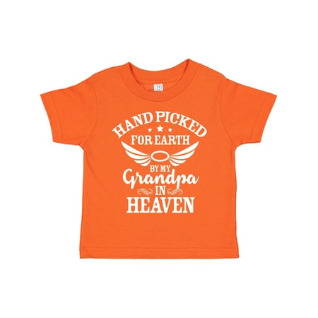 Inktastic Handpicked for Earth by My Grandpa in Heaven Angel Wings Gift Toddler Boy or Toddler Girl T-Shirt
Inktastic Handpicked for Earth by My Grandpa in Heaven Angel Wings Gift Toddler Boy or Toddler Girl T-Shirt