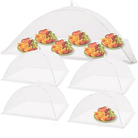 5 Pack Food Covers for Outdoor Food Tents Include 1 Extra Large (40 x 24 ) and 4 Standard (17 x 17 ) Mesh Covers Foldable and Reusable for Outdoor Food BBQ Party Supplies fruit cover
5 Pack Food Covers for Outdoor Food Tents Include 1 Extra Large (40 x 24 ) and 4 Standard (17 x 17 ) Mesh Covers Foldable and Reusable for Outdoor Food BBQ Party Supplies fruit cover