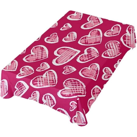 Hyjoy Valentine s Day Pink Heart Rectangle Tablecloth Valentine s Day Mother s Day Kitchen Decoration Dinner Rectangular Table Cover for Party Holiday Hotel BBQ-Machine Washable 60x60In
Hyjoy Valentine s Day Pink Heart Rectangle Tablecloth Valentine s Day Mother s Day Kitchen Decoration Dinner Rectangular Table Cover for Party Holiday Hotel BBQ-Machine Washable 60x60In
