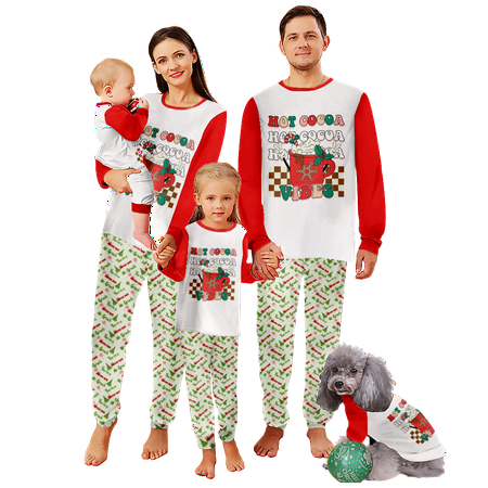 Family Christmas Pajamas Sets Christmas Buffalo Plaid Stripe Printed Baby-Kids-Adult-Pet Size 2 Pieces Top and Pants Bodysuits Clothes Pajamas Set
Family Christmas Pajamas Sets Christmas Buffalo Plaid Stripe Printed Baby-Kids-Adult-Pet Size 2 Pieces Top and Pants Bodysuits Clothes Pajamas Set