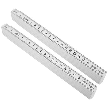 CNMF 2Pcs 2m Folding Carpenters Ruler Lightweight Compact Measuring Stick Woodworking Tool Measuring Stick
CNMF 2Pcs 2m Folding Carpenters Ruler Lightweight Compact Measuring Stick Woodworking Tool Measuring Stick