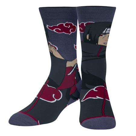 Odd Sox Unisex Anime Itachi Crew Novelty Funny Cool Cartoon Adult Swim
