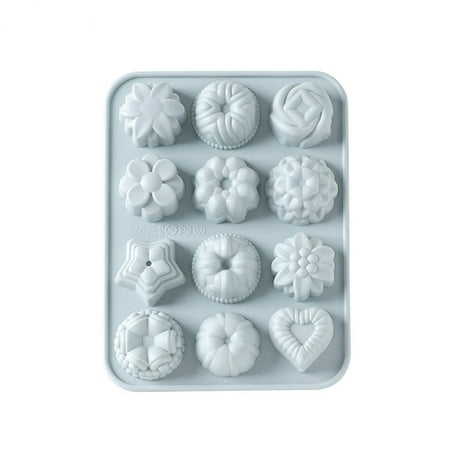 Silicone Animal Flower Cake Cookie Chocolate Mould Lollipop Mold Baking Tray