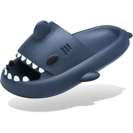 OSLEIMen s and Women s Shark Slides Cloud Slippers Summer Novelty Open Toe Slide Sandals Anti-Slip Beach Pool Shower Shoes with Cushioned Thick Sole
OSLEIMen s and Women s Shark Slides Cloud Slippers Summer Novelty Open Toe Slide Sandals Anti-Slip Beach Pool Shower Shoes with Cushioned Thick Sole