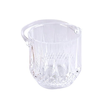 Transparent Acrylic Round Ice Bucket Portable Red Wine Ice Bucket for Bar Champagne(12x13cm)
Transparent Acrylic Round Ice Bucket Portable Red Wine Ice Bucket for Bar Champagne(12x13cm)