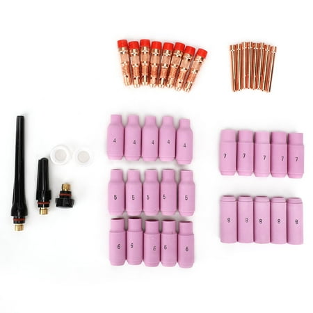 2024 46 Pcs Welding Gun Accessory for WP-17/18/26 0.040in 1/16in 3/32in 1/8in Welding Torch46 Pcs
2024 46 Pcs Welding Gun Accessory for WP-17/18/26 0.040in 1/16in 3/32in 1/8in Welding Torch46 Pcs
