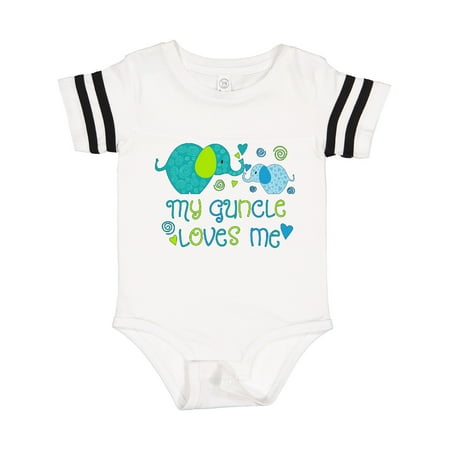 Inktastic My Guncle Loves Me- Cute Elephants Gift Baby Boy or Baby Girl Bodysuit
Inktastic My Guncle Loves Me- Cute Elephants Gift Baby Boy or Baby Girl Bodysuit