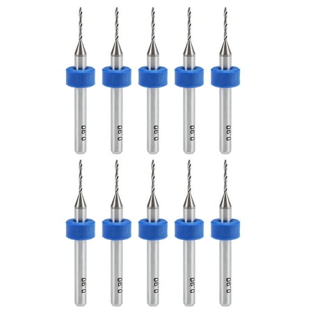 0.9mm Tungsten Carbide Rotary Tool CNC Engraving Print Circuit Board Micro PCB Drill Bits 1/8 Inch Shank 10 Pcs
0.9mm Tungsten Carbide Rotary Tool CNC Engraving Print Circuit Board Micro PCB Drill Bits 1/8 Inch Shank 10 Pcs