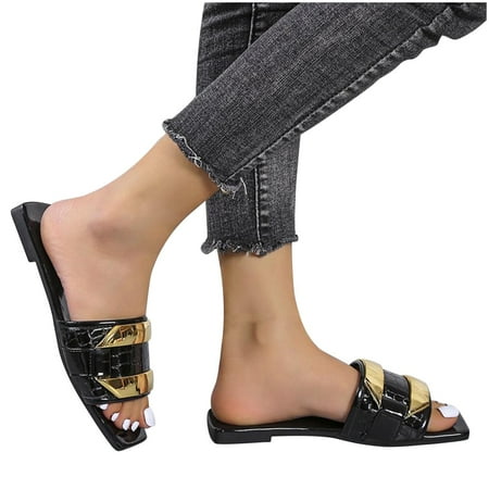 Fanxing Fashion Deals Under 15 Ladies Sandals Crystal Jeweled Thong Sandals Dressy 2023 Casual Summer Glitter Ankle Stra Sandal Shoes Black 7.5
Fanxing Fashion Deals Under 15 Ladies Sandals Crystal Jeweled Thong Sandals Dressy 2023 Casual Summer Glitter Ankle Stra Sandal Shoes Black 7.5
