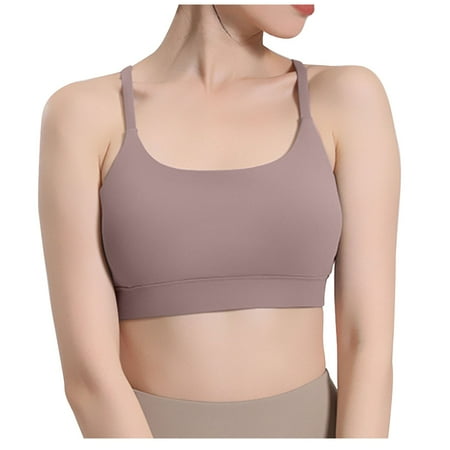 Patlollav Womens Sports Bra Vest Push-Up Yoga Fitness Bra with Removable Chest Pad Ladies Bras
Patlollav Womens Sports Bra Vest Push-Up Yoga Fitness Bra with Removable Chest Pad Ladies Bras