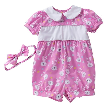 ZHAGHMIN Toddler Girl Summer Outfits Romper Ruffle Sleeveless Baby Girl Easter Clothes Shorts Sleeve Cartoon Bunny Prints Romper Jumpsuit Cute Baby Girl Clothes 2T Summer Outfits For Girls 6 Month G
ZHAGHMIN Toddler Girl Summer Outfits Romper Ruffle Sleeveless Baby Girl Easter Clothes Shorts Sleeve Cartoon Bunny Prints Romper Jumpsuit Cute Baby Girl Clothes 2T Summer Outfits For Girls 6 Month G