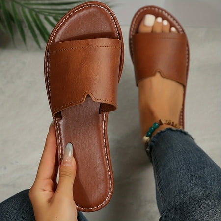Summer-Ready Women s Sandals - Comfy Slip-On Non-Slip Minimalist Design - Ideal for Beach & Casual Wear
Summer-Ready Women s Sandals - Comfy Slip-On Non-Slip Minimalist Design - Ideal for Beach & Casual Wear