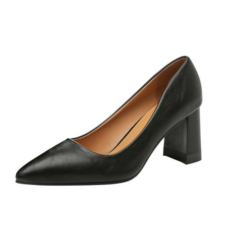 XINSHIDE Shoes Fashion Autumn Women Casual Shoes High Heel Chunky Heel Pointed Toe Solid Color Shallow Mouth Slip On Leisure Shoes
XINSHIDE Shoes Fashion Autumn Women Casual Shoes High Heel Chunky Heel Pointed Toe Solid Color Shallow Mouth Slip On Leisure Shoes