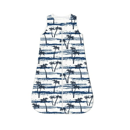 Fotbe Retro Coconut Tree Pattern Sleep Sack - Baby Wearable Blanket with Zipper Extra Soft Cotton Sleeveless Sleeping Bag for Infants-Medium
Fotbe Retro Coconut Tree Pattern Sleep Sack - Baby Wearable Blanket with Zipper Extra Soft Cotton Sleeveless Sleeping Bag for Infants-Medium