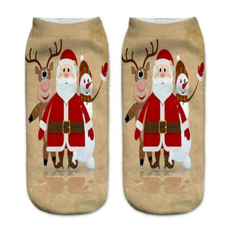 Baloco Christmas Adult Kids Girls Boys Low Ankle Socks Cartoon Santa Claus Xmas Gift Winter Soft Sock
Baloco Christmas Adult Kids Girls Boys Low Ankle Socks Cartoon Santa Claus Xmas Gift Winter Soft Sock