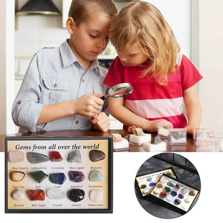 NIUREDLTD Kinds Gift Storage Stone Countdown Box Of Stone 15 Samples Stone Christmas Natural Ore Christmas
NIUREDLTD Kinds Gift Storage Stone Countdown Box Of Stone 15 Samples Stone Christmas Natural Ore Christmas
