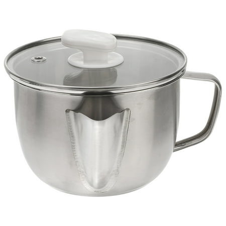 Stainless Oil Container Multi-use Oil Filter Metal Oil Filter Pot Grease Separator Pot
Stainless Oil Container Multi-use Oil Filter Metal Oil Filter Pot Grease Separator Pot