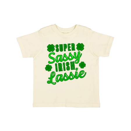 Inktastic Super Sassy Irish Lassy with Green 4 Leaf Clovers Gift Toddler Boy or Toddler Girl T-Shirt
Inktastic Super Sassy Irish Lassy with Green 4 Leaf Clovers Gift Toddler Boy or Toddler Girl T-Shirt