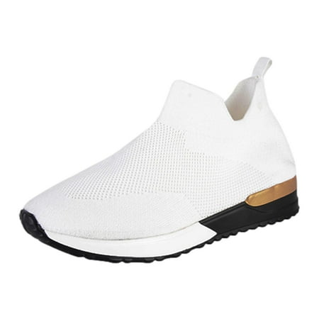 MEGAWHEELS Womens Walking Shoes Sock Sneakers Mesh Anti-Slip Girls Shoes