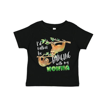 Inktastic I d Rather Be Hanging with My Nonna- Cute Sloths Gift Toddler Boy or Toddler Girl T-Shirt
Inktastic I d Rather Be Hanging with My Nonna- Cute Sloths Gift Toddler Boy or Toddler Girl T-Shirt
