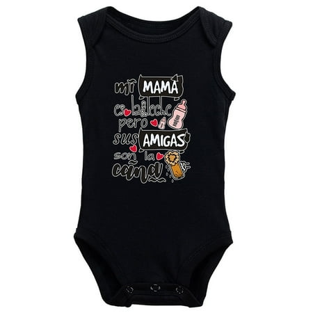 YCICIVDee Mom s Friends Baby Bodysuit Funny Cute Infant One-Piece Black Sleeveless 6-9 Months
YCICIVDee Mom s Friends Baby Bodysuit Funny Cute Infant One-Piece Black Sleeveless 6-9 Months