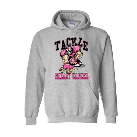 Cancer Awareness Tackle Breast Cancer Unisex Hoodie Hooded Sweatshirt