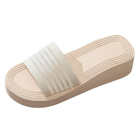 Mackneog Striped Pattern Single Band Slides Womens Wedges Slippers For Women Bohemian Slippers Shoes Gift on Clearance
Mackneog Striped Pattern Single Band Slides Womens Wedges Slippers For Women Bohemian Slippers Shoes Gift on Clearance