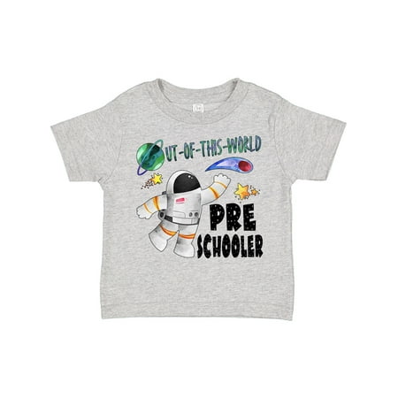 Inktastic Out of This World Preschooler Astronaut in Space Gift Toddler Boy or Toddler Girl T-Shirt
Inktastic Out of This World Preschooler Astronaut in Space Gift Toddler Boy or Toddler Girl T-Shirt