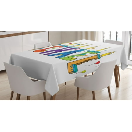 Michael Tablecloth Festive Gathering Theme Colorful Birthday Cake Design Joyous Composition of Letters Rectangular Table Cover for Dining Room Kitchen 60 X 84 Inches Multicolor by Ambesonne
Michael Tablecloth Festive Gathering Theme Colorful Birthday Cake Design Joyous Composition of Letters Rectangular Table Cover for Dining Room Kitchen 60 X 84 Inches Multicolor by Ambesonne