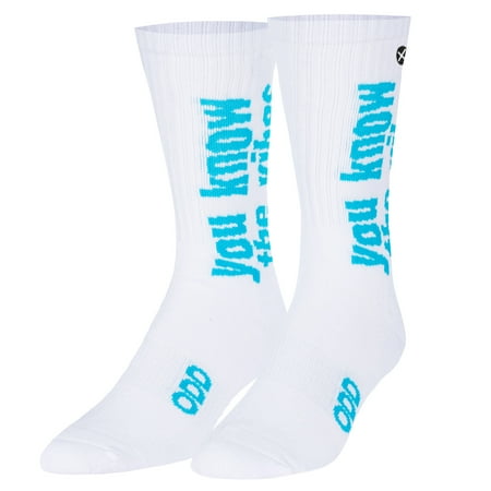 Odd Sox You Know the Vibes Fun Sarcastic Sayings Crew Socks for Men & Women
Odd Sox You Know the Vibes Fun Sarcastic Sayings Crew Socks for Men & Women