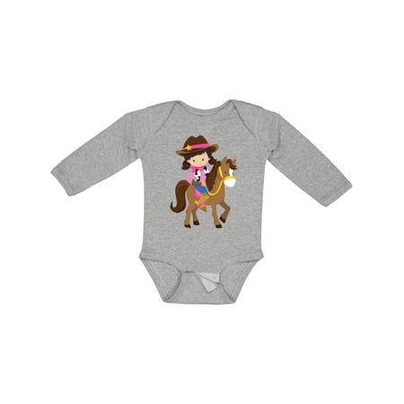 Inktastic Cowgirl Sheriff Horse Western Brown Hair Gift Baby Girl Long Sleeve Bodysuit
Inktastic Cowgirl Sheriff Horse Western Brown Hair Gift Baby Girl Long Sleeve Bodysuit