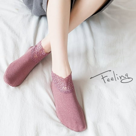 Dadaria Warm Socks for Women 2022 New Fashion Lace Warmer Socks Womens Warm Fuzzy Non Slip Grip Stretch Socks Pink Women
Dadaria Warm Socks for Women 2022 New Fashion Lace Warmer Socks Womens Warm Fuzzy Non Slip Grip Stretch Socks Pink Women