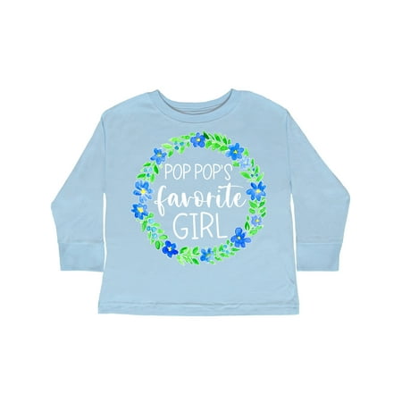 Inktastic Pop Pop s Favorite Girl Blue Flowers Wreath Gift Toddler Toddler Girl Long Sleeve T-Shirt
Inktastic Pop Pop s Favorite Girl Blue Flowers Wreath Gift Toddler Toddler Girl Long Sleeve T-Shirt