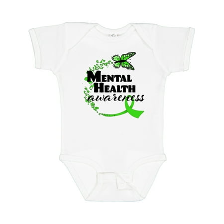 Inktastic Mental Health Awareness Butterfly and Green Ribbon Gift Baby Boy or Baby Girl Bodysuit
Inktastic Mental Health Awareness Butterfly and Green Ribbon Gift Baby Boy or Baby Girl Bodysuit