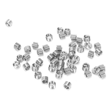 Screw Bushing Insert 50Pcs Corrosion Resistance Wear-resistant High-accuracy Wire Thread Insert For Automobiles For Aviation For Lamps For Molds
Screw Bushing Insert 50Pcs Corrosion Resistance Wear-resistant High-accuracy Wire Thread Insert For Automobiles For Aviation For Lamps For Molds