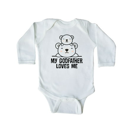 Inktastic My Godfather Loves Me Godson Bear Gift Baby Boy or Baby Girl Long Sleeve Bodysuit
Inktastic My Godfather Loves Me Godson Bear Gift Baby Boy or Baby Girl Long Sleeve Bodysuit