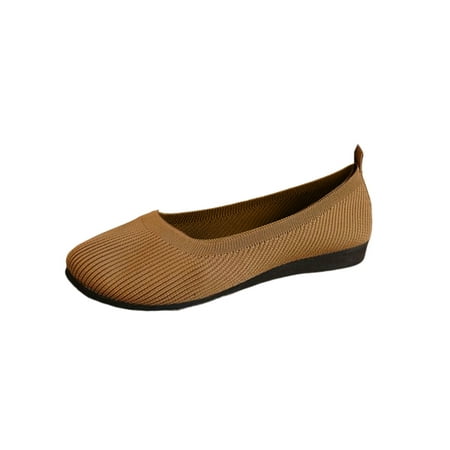 Woobling Ladies Casual Shoes Non-slip Flats Comfort Loafers Breathable Walking Work Khaki 9
Woobling Ladies Casual Shoes Non-slip Flats Comfort Loafers Breathable Walking Work Khaki 9