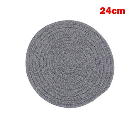 Liveday Round Cotton Linen Cup Coaster Heat Resistant Dining Table Plate Mat for Home Protects Table from Burnt out
Liveday Round Cotton Linen Cup Coaster Heat Resistant Dining Table Plate Mat for Home Protects Table from Burnt out