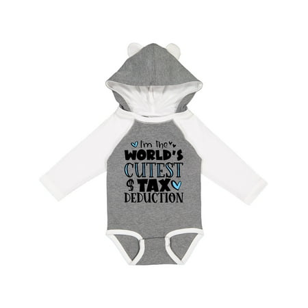 Inktastic I m the World s Cutest Tax Deduction Blue Hearts Gift Baby Boy or Baby Girl Long Sleeve Bodysuit
Inktastic I m the World s Cutest Tax Deduction Blue Hearts Gift Baby Boy or Baby Girl Long Sleeve Bodysuit
