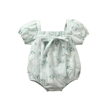 AMILIEe Infants Baby Girls Sweet Bowknot Short Puff Sleeve Jacquard Romper Sizes 0-24M
AMILIEe Infants Baby Girls Sweet Bowknot Short Puff Sleeve Jacquard Romper Sizes 0-24M