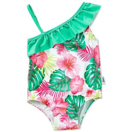 Baby Girl One Piece Swimsuit Ruffle Swimwear Cute Floral Print Toddler Girl Beach Bathing Suit for 3 Months-3 Years
Baby Girl One Piece Swimsuit Ruffle Swimwear Cute Floral Print Toddler Girl Beach Bathing Suit for 3 Months-3 Years