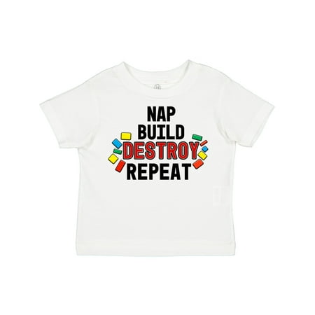 Inktastic Nap Build Destroy Repeat with Colorful Building Blocks Gift Toddler Boy or Toddler Girl T-Shirt
Inktastic Nap Build Destroy Repeat with Colorful Building Blocks Gift Toddler Boy or Toddler Girl T-Shirt