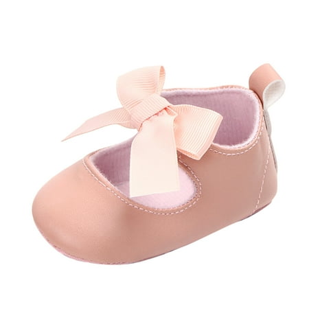 WZHKSN Baby Infant Girls Boys Pink Soft Sole Casual Shoes 13