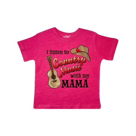 Inktastic I Listen to Country Music with my Mama with Guitar and Hat Gift Toddler Boy or Toddler Girl T-Shirt
Inktastic I Listen to Country Music with my Mama with Guitar and Hat Gift Toddler Boy or Toddler Girl T-Shirt