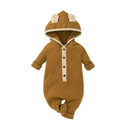 Xinhuaya Baywell Autumn Unisex Newborn Baby Jumpsuit Clothes Infant Boys Girls Cute Hooded Solid Long Sleeve Romper Clothes
Xinhuaya Baywell Autumn Unisex Newborn Baby Jumpsuit Clothes Infant Boys Girls Cute Hooded Solid Long Sleeve Romper Clothes